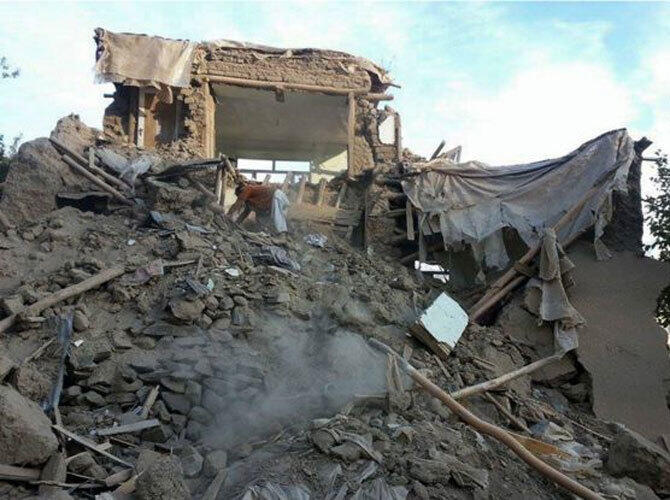 Сильнейшее землетрясение в Пакистане и Афганистане. Фото: Фото с сайта www.bbc.com