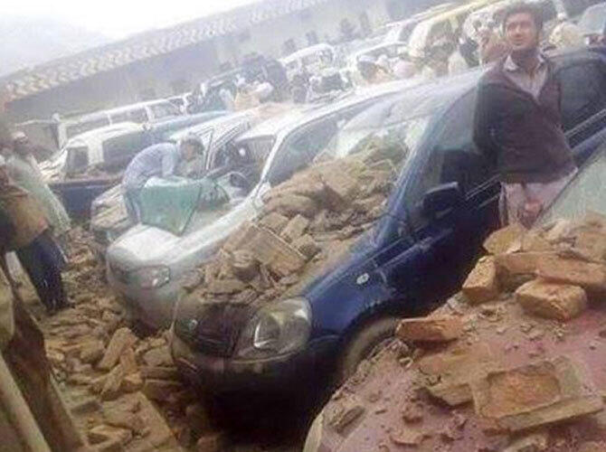 Сильнейшее землетрясение в Пакистане и Афганистане. Фото: Фото с сайта lifenews.ru