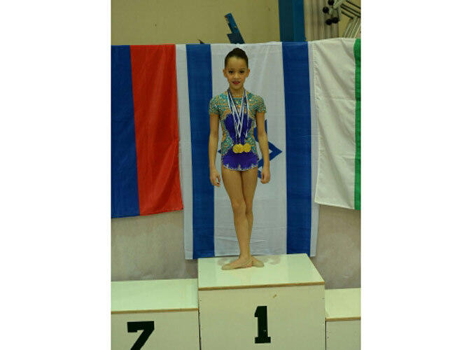 Казахстанские гимнастки успешно выступают на международных соревнованиях