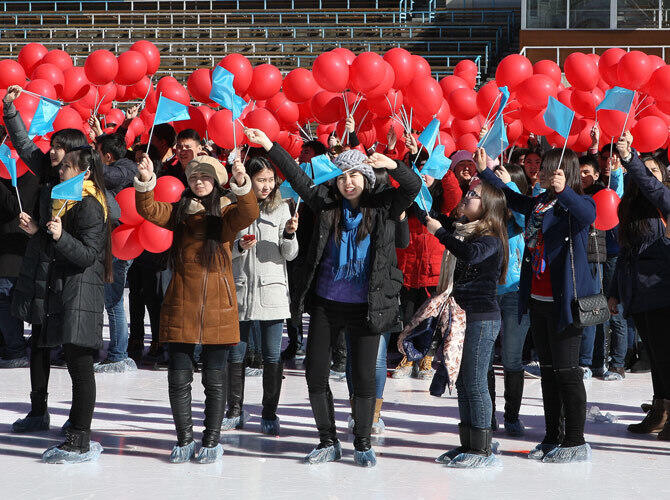 В Алматы прошел флешмоб под хэштэгом ПочемуЯлюблюКазахстан