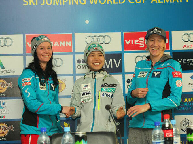 В Алматы завершились зимние этапы Кубка мира по прыжкам с трамплина