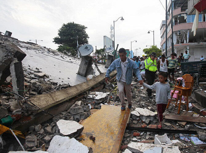 "Все разрушено": последствия землетрясения в Эквадоре. Фото: Фото с сайта http://tass.ru/