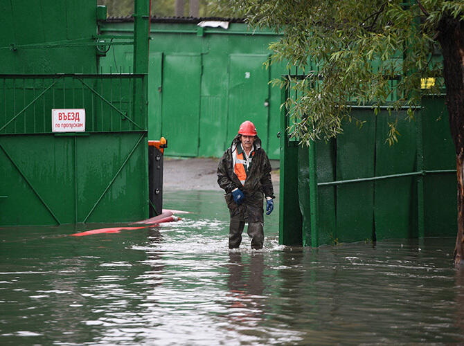 Московский потоп в фотографиях. Фото: Фото с сайта lenta.ru