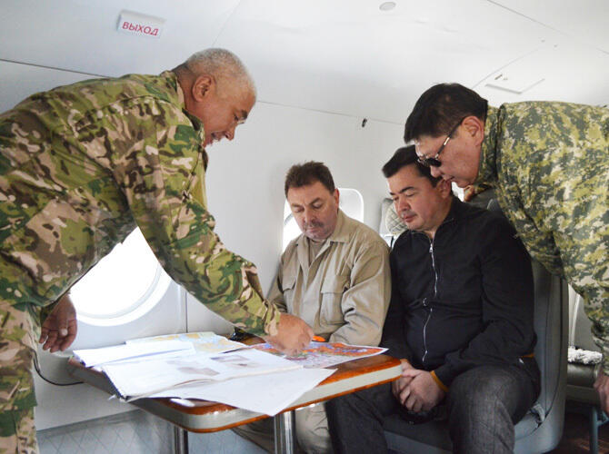 В горах близ Алматы проводят превентивные противоселевые мероприятия