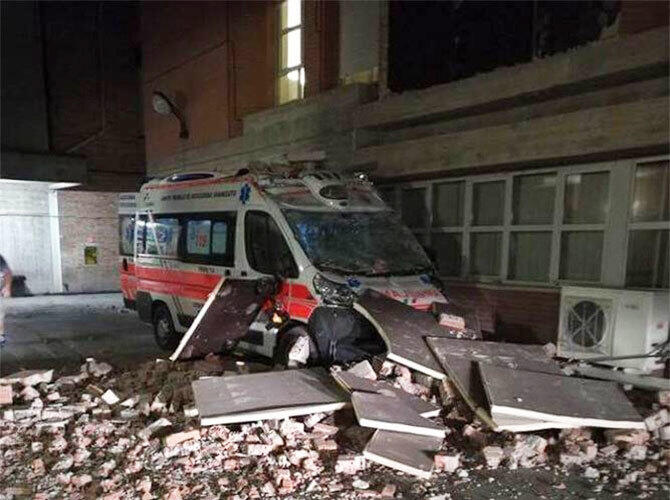 Мощное землетрясение произошло в центре Италии. Фото: Фото с сайта lenta.ru