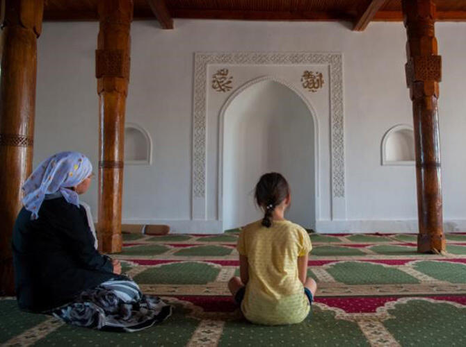 Фотоработы масштабного фотоконкурса "Я люблю Казахстан!" - Люди. Фото: Молитва - Арыстан баба