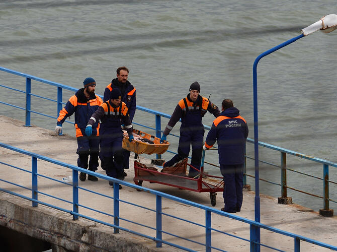 Авиакатастрофа Ту-154 над Черным морем. Фото: www.gazeta.ru