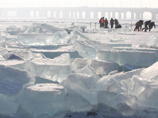 Как в Китае готовятся к Харбинскому международному фестивалю льда и снега