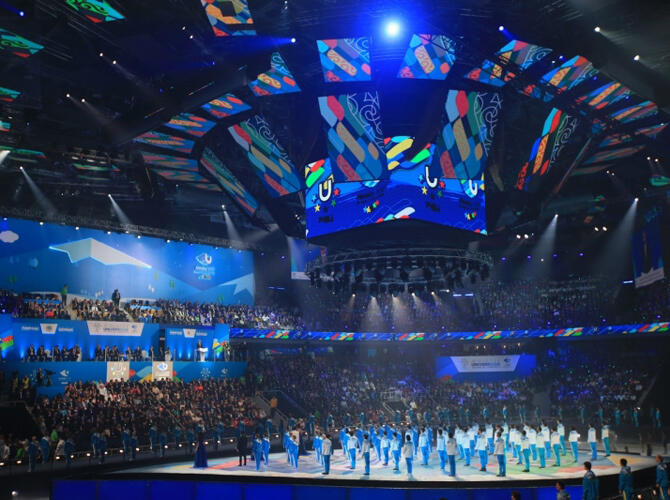 Церемония открытия Универсиады-2017. Фото: almaty2017.com