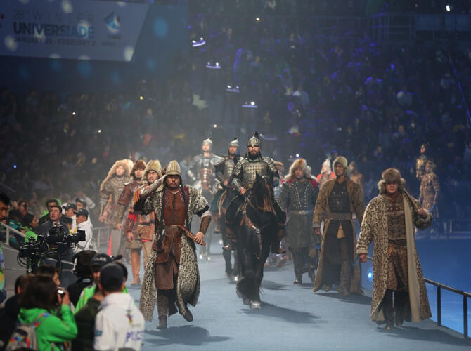 Церемония открытия Универсиады-2017. Фото: almaty2017.com