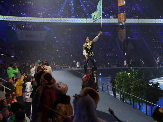 Церемония открытия Универсиады-2017. Фото: almaty2017.com