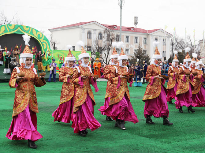 В Казахстане отпраздновали Наурыз. Фото: Жамбылская область