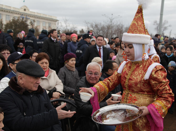 В Казахстане отпраздновали Наурыз. Фото: Жамбылская область