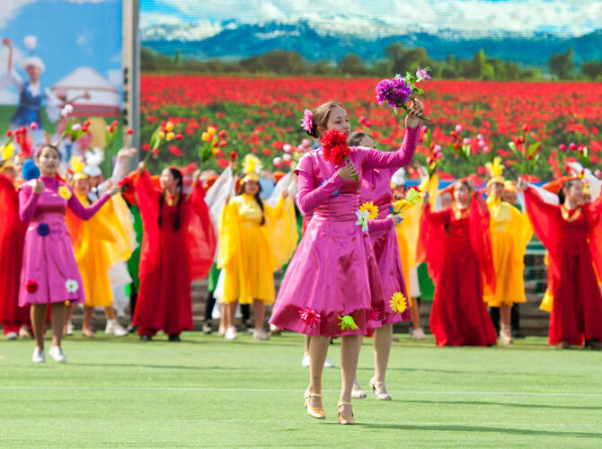 В Казахстане отпраздновали Наурыз. Фото: Алматинская область