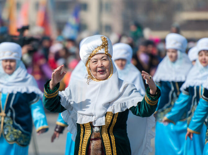 В Казахстане отпраздновали Наурыз. Фото: Алматинская область