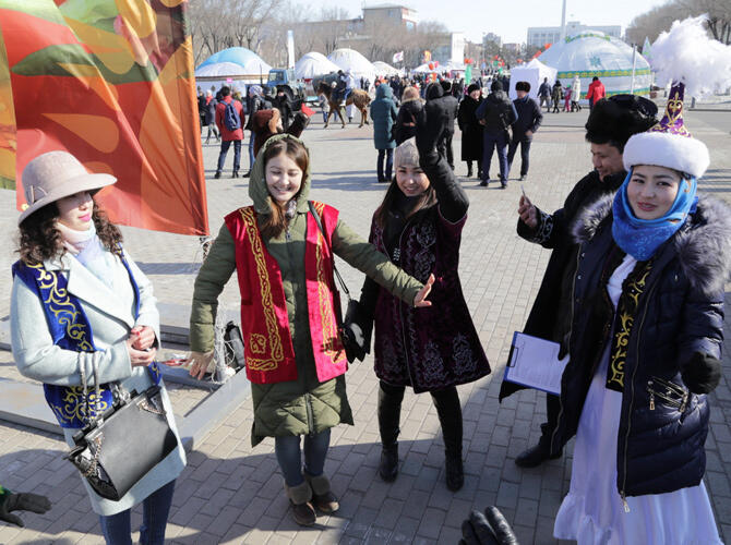 В Казахстане отпраздновали Наурыз. Фото: Карагандинская область