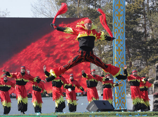 В Казахстане отпраздновали Наурыз. Фото: Карагандинская область