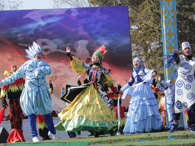 В Казахстане отпраздновали Наурыз. Фото: Карагандинская область