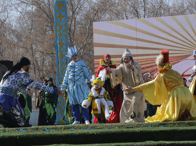 В Казахстане отпраздновали Наурыз. Фото: Карагандинская область