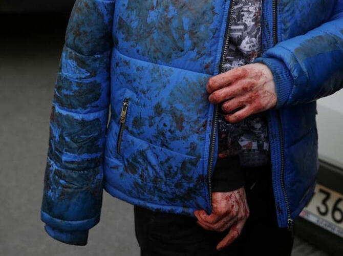 Фотографии с места взрыва в метро Санкт-Петербурга. Фото: www.reuters.com