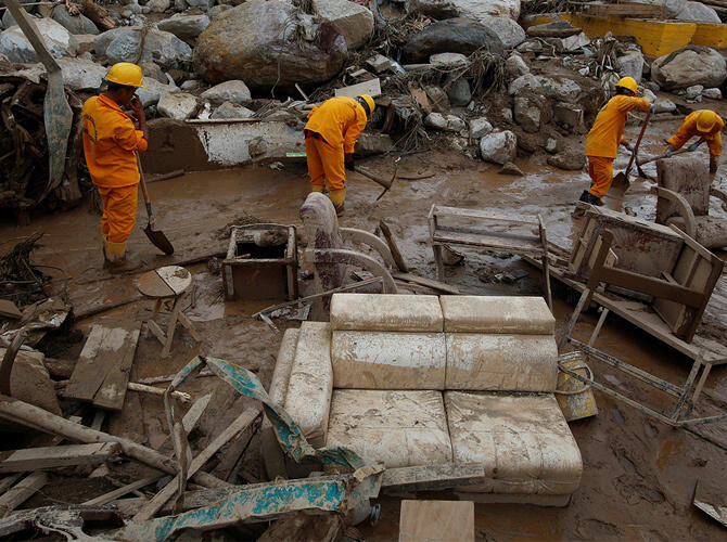 Последствия схода селевого потока в Колумбии. По последним данным, жертвами стали более 250 человек. Фото: www.gazeta.ru
