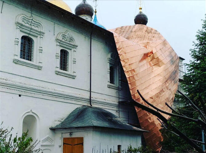 Последствия урагана в Москве. Фото: www.gazeta.ru