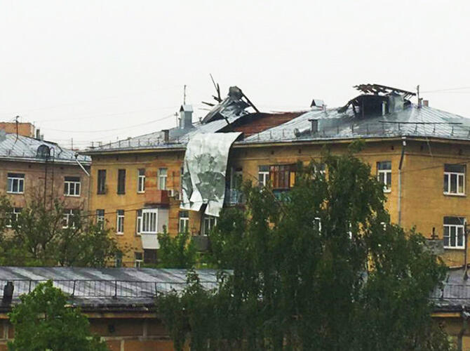 Последствия урагана в Москве. Фото: www.gazeta.ru