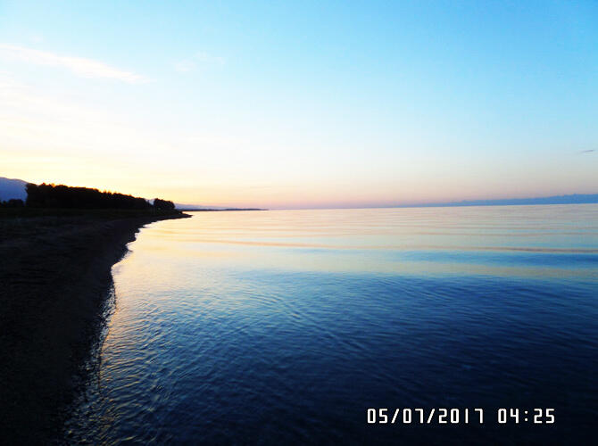 Пейзажи Иссык-Куля. Фото: Эрик Куватов