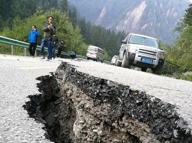 Последствия землетрясения на юго-западе Китая. Фото: ria.ru