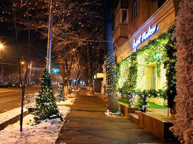 Конкурс на «Лучшее новогоднее оформление Алматы»