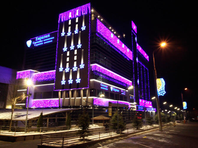 Конкурс на «Лучшее новогоднее оформление Алматы»