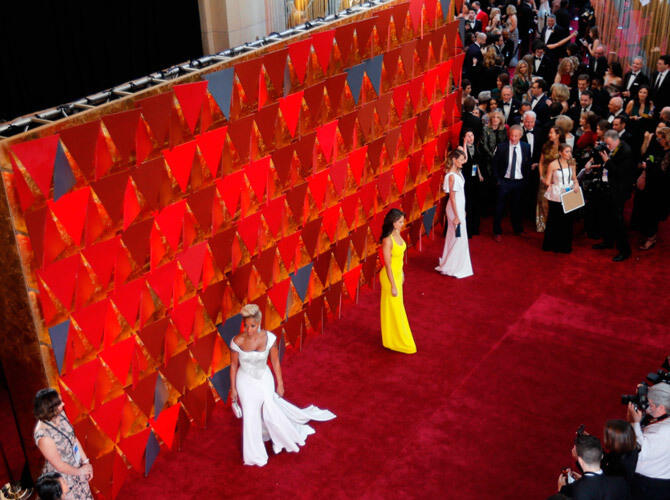 Кому и как вручали «Оскар». Певица Мэри Джей Блайдж перед церемонией вручения кинопремии «Оскар». Фото: www.gazeta.ru