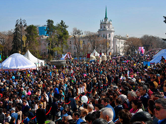 Казахстан празднует Наурыз мейрамы. Фото: Алматы