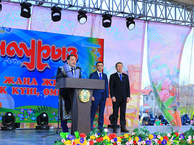 Казахстан празднует Наурыз мейрамы. Фото: Мангистау