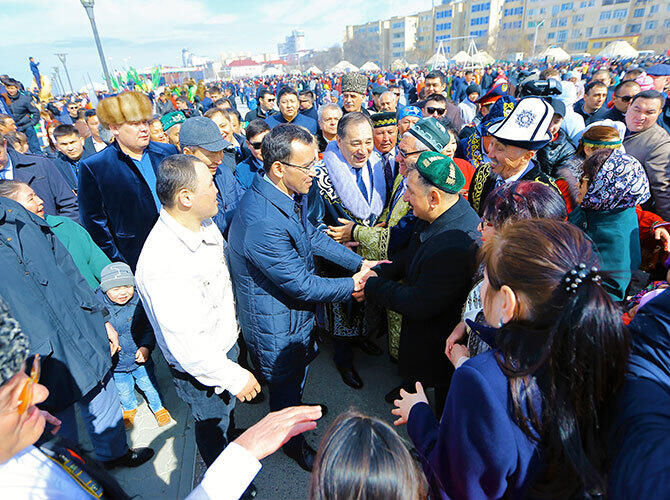 Казахстан празднует Наурыз мейрамы. Фото: Мангистау