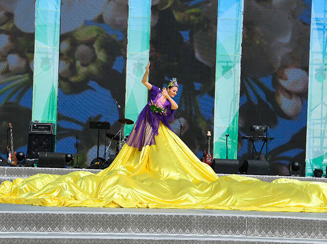 Казахстан празднует Наурыз мейрамы. Фото: Шымкент