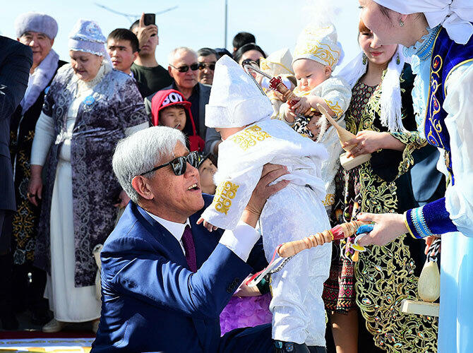 Казахстан празднует Наурыз мейрамы. Фото: Алматинская область