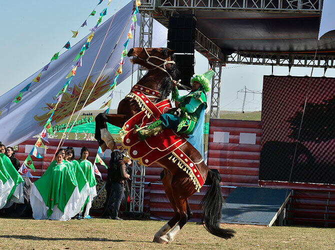 Казахстан празднует Наурыз мейрамы. Фото: ЮКО
