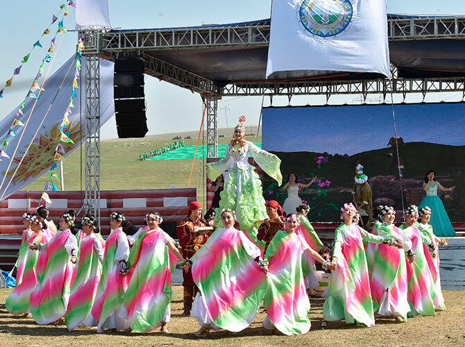 Казахстан празднует Наурыз мейрамы. Фото: ЮКО