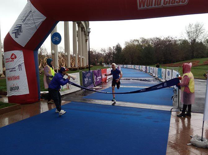 В Алматы прошел чемпионат Казахстана по дуатлону