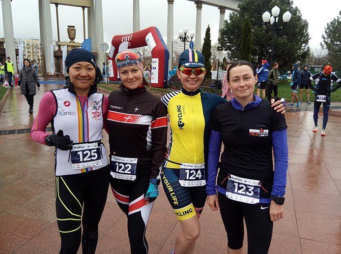 В Алматы прошел чемпионат Казахстана по дуатлону