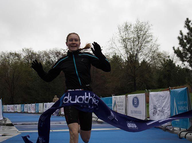 В Алматы прошел чемпионат Казахстана по дуатлону