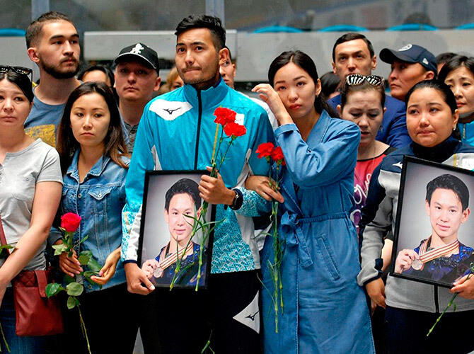 Денис Тен. Прерванный полет. Фото: rg.ru