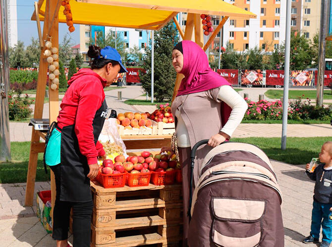В Алматы отпраздновали День города