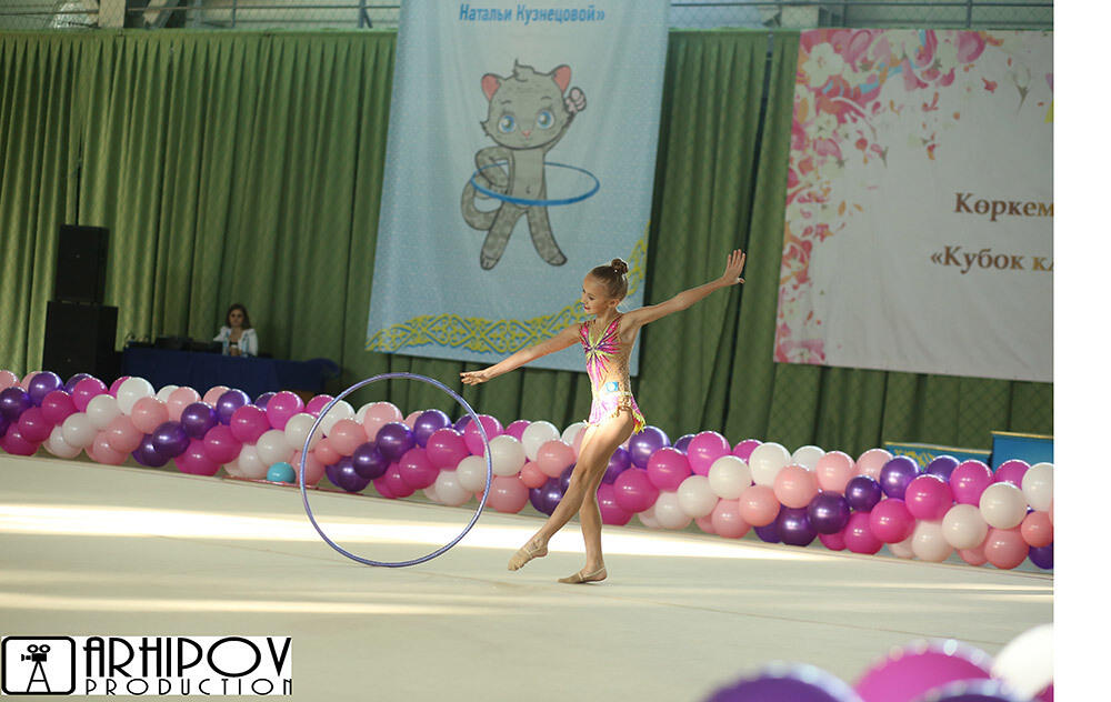 В Алматы проходит третий день Кубка Клуба художественной гимнастики Н.Кузнецовой