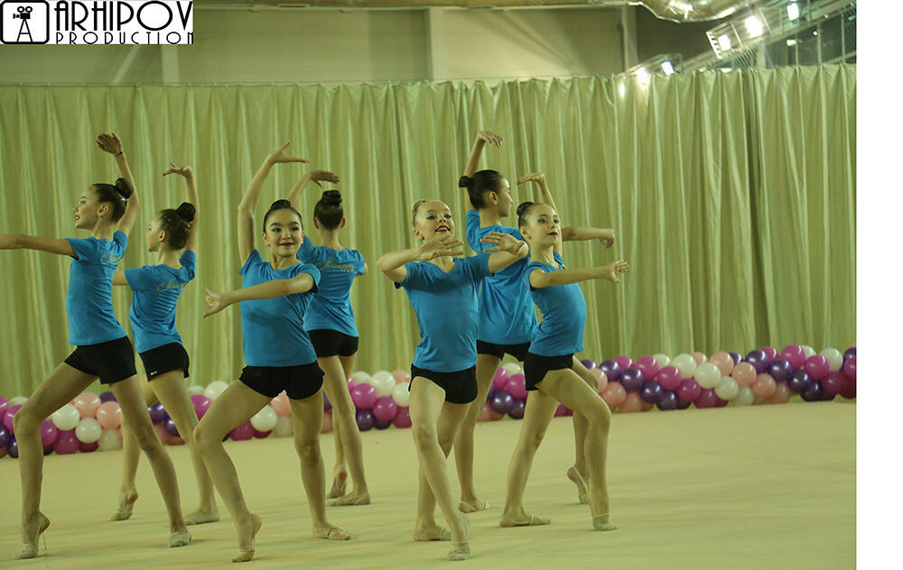 В Алматы проходит третий день Кубка Клуба художественной гимнастики Н.Кузнецовой