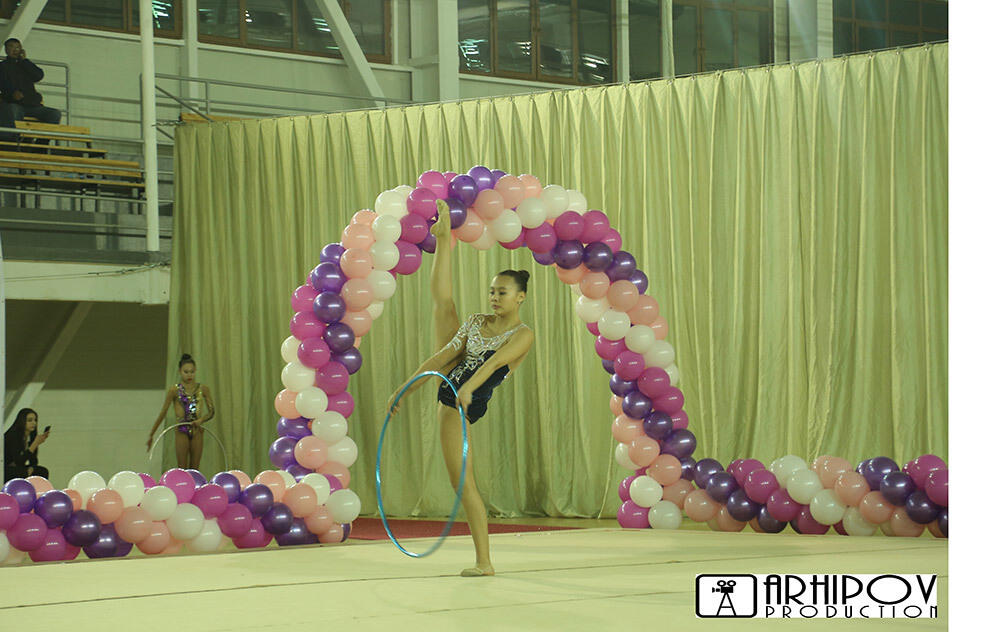 В Алматы проходит третий день Кубка Клуба художественной гимнастики Н.Кузнецовой