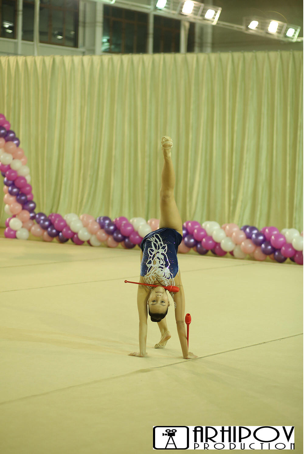 В Алматы проходит третий день Кубка Клуба художественной гимнастики Н.Кузнецовой