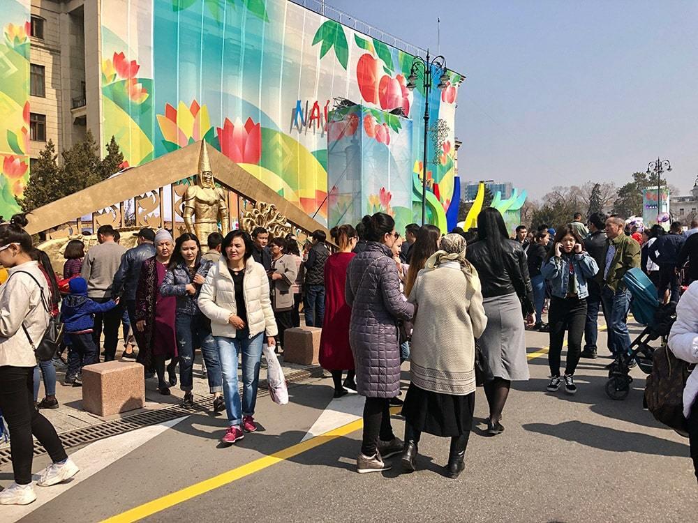 В Алматы отметили Наурыз