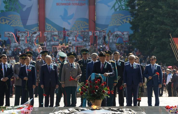 В Алматы празднуют День Победы